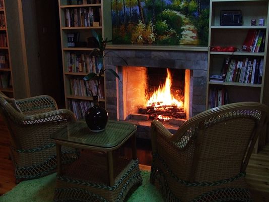 Charcoal Fireplace