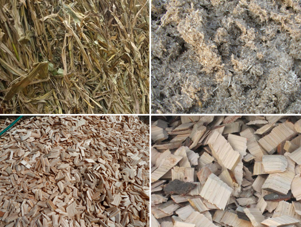 raw material used in briquette machine production