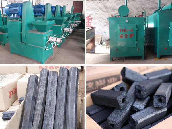 safe production of briquette machine
