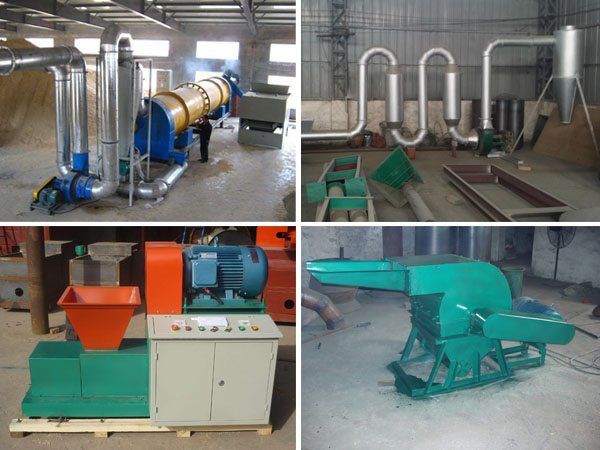 briquette machine and drying machine