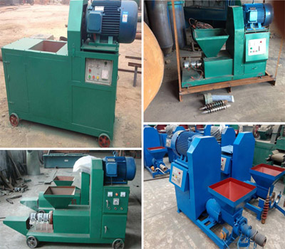 Inspection of newly purchased briquette machine before installation