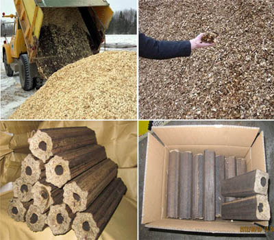 The influence of moisture content on wood briquette machine