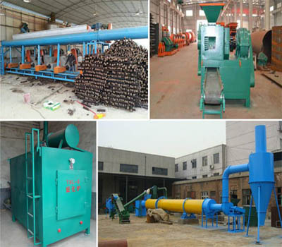 Elimination methods for large or uneven moisture of material in briquette plant for sale