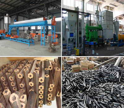 Which part plays a decisive role in briquette machine production