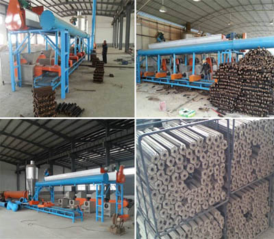 Electric energy consumption saving tips of briquette machine