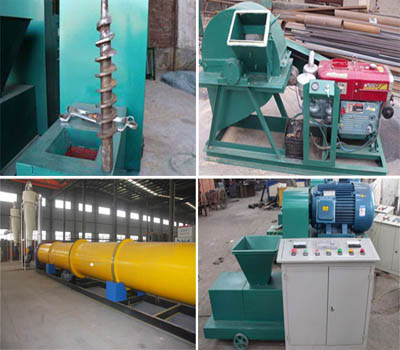 Which parts of sawdust briquette machine should be fastened regularly