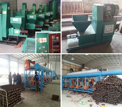 First commissioning of briquette machine