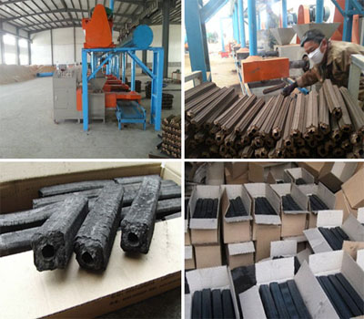 Zero cost increasing production quality of briquette machine