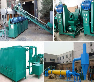 The diversification of power supply of briquette machine