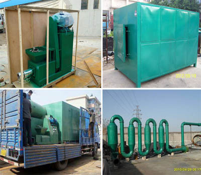 How to protect the briquette machine made of stainless steel material?