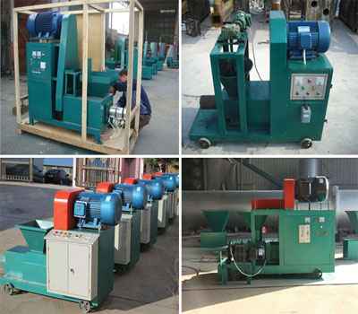 Shell material of briquette machine