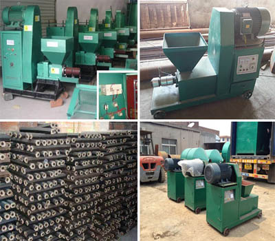 The temperature standard in the production of briquette machine