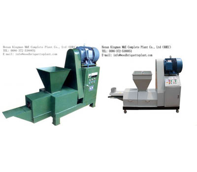 Selecting straw briquetting machine