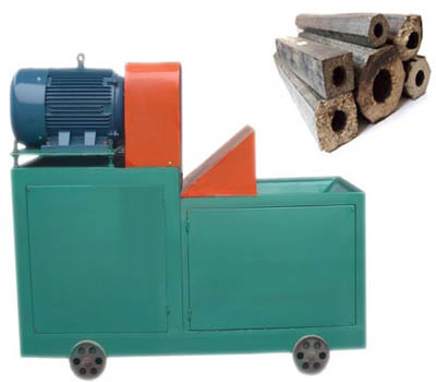 Charcoal briquette machine