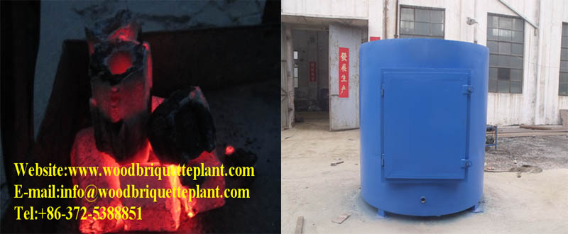 Briquette charcoal and briquette charcoal machine