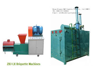 From Briquette Machine to Charcoal Furnace