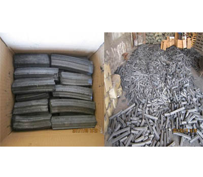 Carbonization of Briquettes