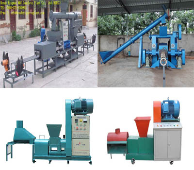 Common machine classification of straw briquette machine