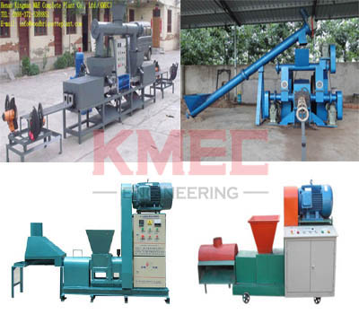 Different types of briquette machine