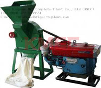 Wood crusher machine