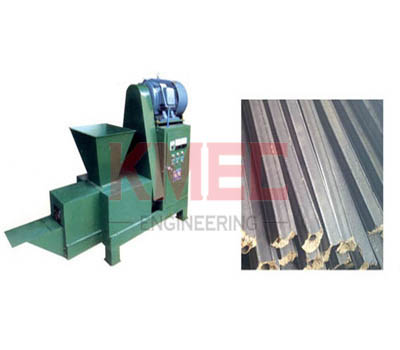 Straw briquetting machine