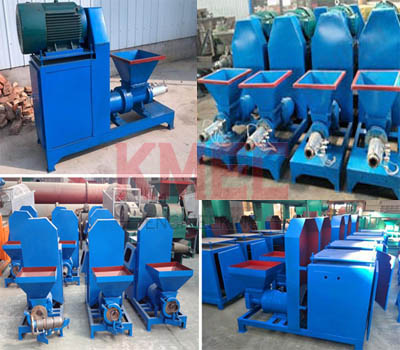 Straw briquette machine