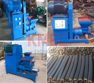 Straw briquetting machine