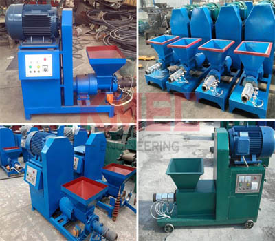 Straw briquetting machine