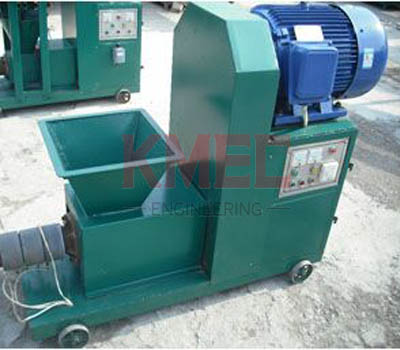 Straw briquetting machine