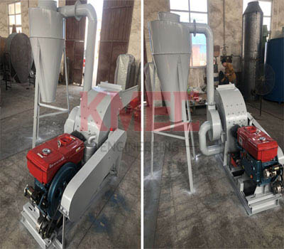 Wood crusher machine