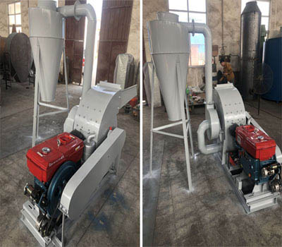 Wood crusher machine is not suitable for crushing wet wood