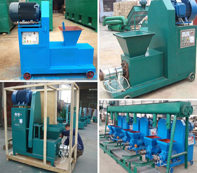 Power source of biomass briquette machine