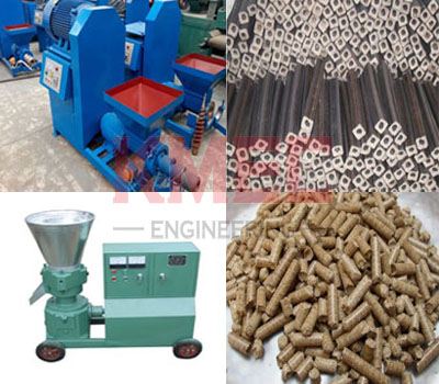 biomass briquette machine and biomass pellet machine